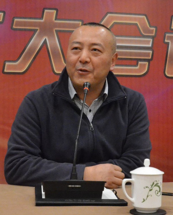 艺术涂料涂装分会副理事长安康义